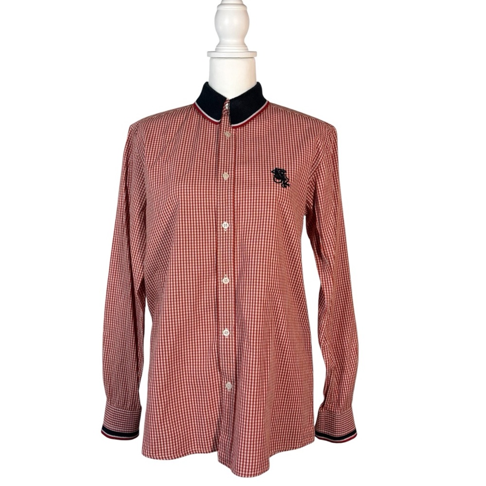 Bench Plaid Button Down‎ Shirt Men’s M y2k Preppy Streetwear Manchester Skater